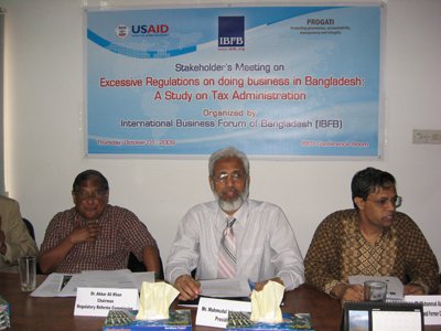 IBFB emphasizes on improvement of the Tax Administration