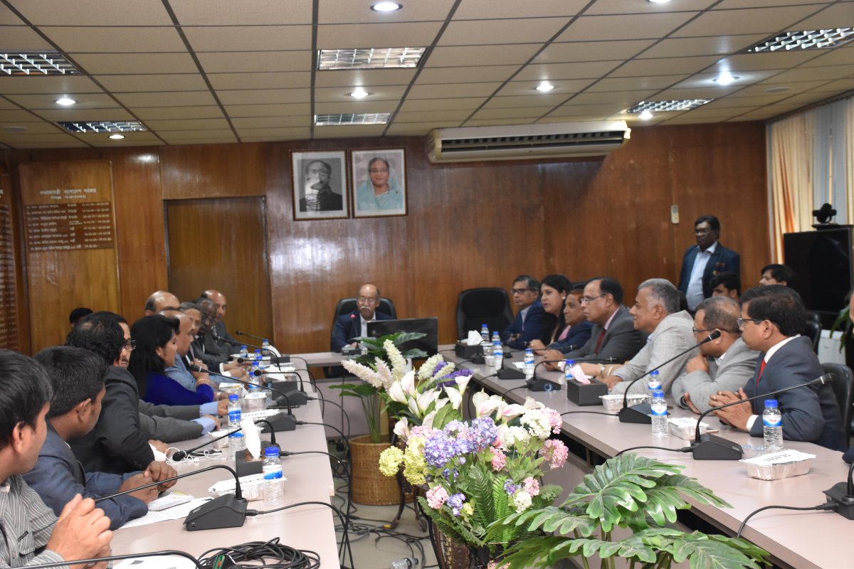 IBFB Delegation met with hon'ble Industry Minister at his office on 12 February, 2019