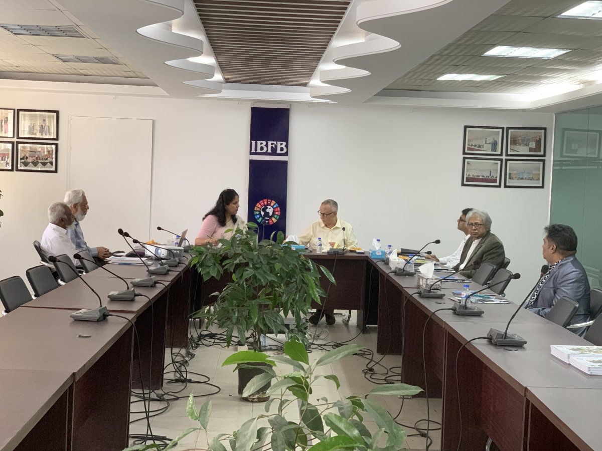 &nbsp;On 12 June 2026 at 1:00 p.m., IBFB was pleased to host Mr. John Fluharty, Resident Program Director of IRI Bangladesh